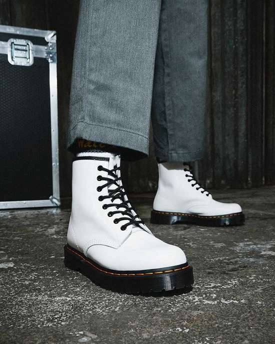 Botas Blancas Dr. Martens Originales Dr. Martens 1460 Bex Smooth